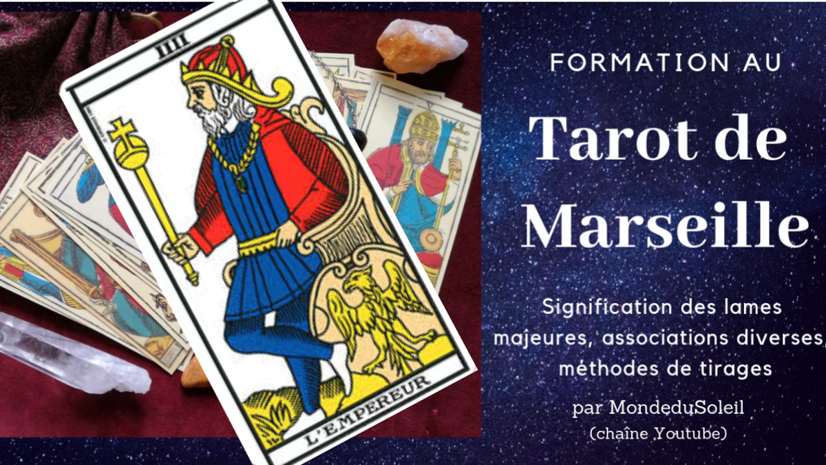 Association Des Lames Du Tarot De Marseille Cours n°4 - L'EMPEREUR au Tarot de Marseille - Blog/Actu - Voyance et  cartomancie par Mondedusoleil